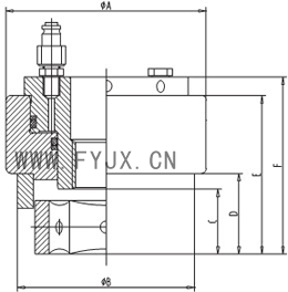 ͨ��Һ����˨������ʾ��D